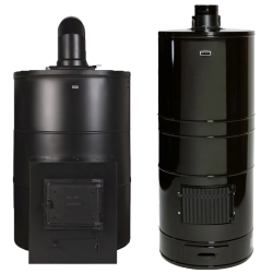 Piece AITO opalane drewnem do sauny