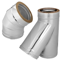 Komin do sauny (podwójne ściany)