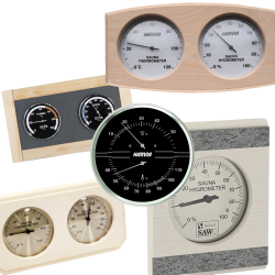 Termometry i higrometry do sauny