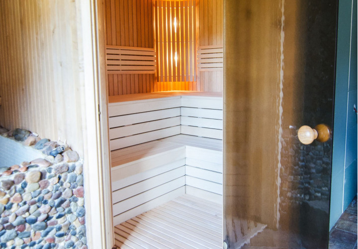 Sauna z funkcją parową