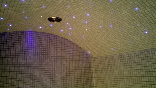 Łaźnia turecka w Slengiai - Łaźnie parowe