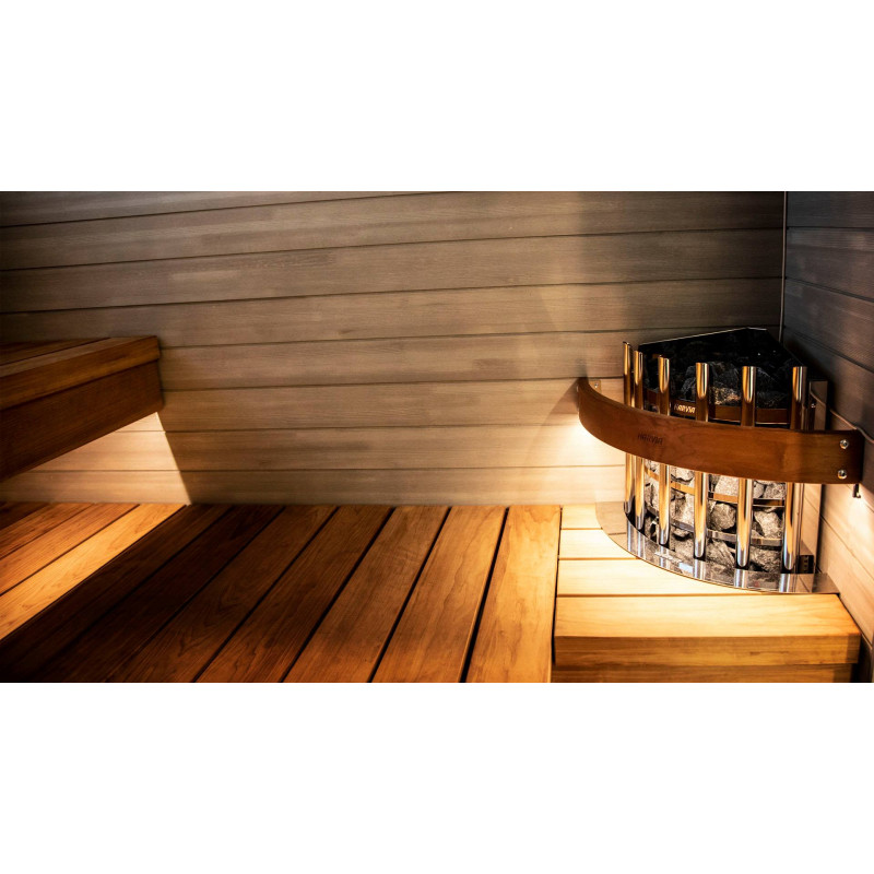 Podświetlana barierka bezpieczeństwa HTRC3L - do grzejnika HARVIA Glow Corner