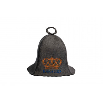 Czapka do sauny - KARALIUS, szara