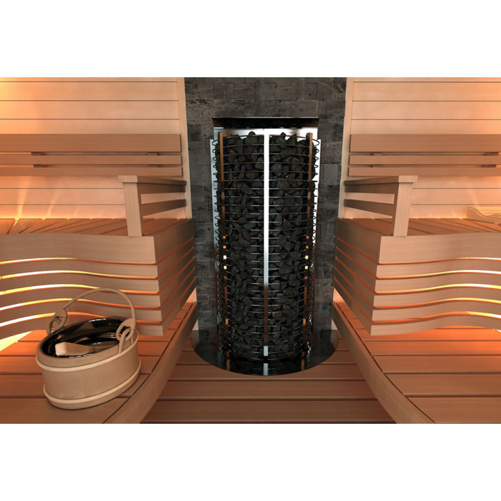 Piec elektryczny do sauny – SAWOTEC Tower Wall, bez jednostki sterującej 6 kW