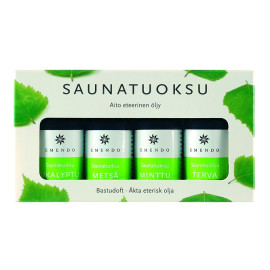 Zestaw zapachowy Emendo do sauny 4x10 ml  Zestaw zapachowy Emendo do sauny 4x10 ml