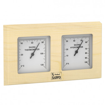 Termohigrometr SAWO 224-THP, sosna