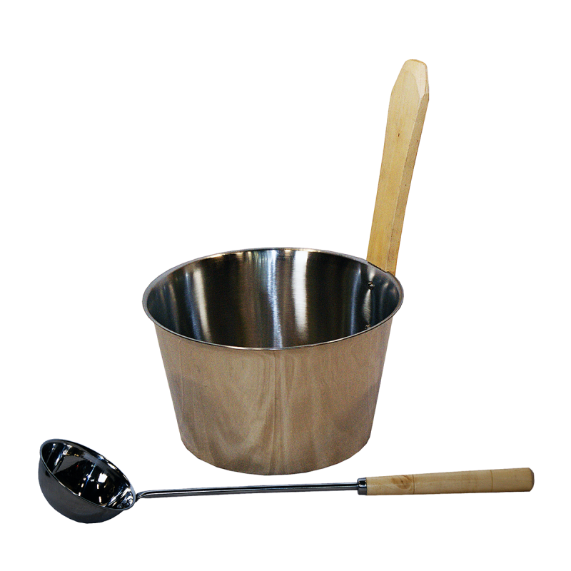 Zestaw SAUNA ze stali nierdzewnej 4 l