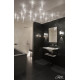 CARIITTI Toive LED przezroczysta lampa z kryształkami