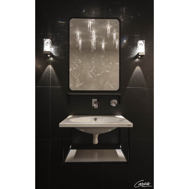 CARIITTI Toive LED przezroczysta lampa z kryształkami
