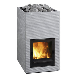 Piec opalany drewnem do sauny - TULIKIVI HILE RIGATA  Piec opalany drewnem do sauny - TULIKIVI HILE RIGATA