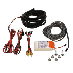 Oświetlenie sauny LED Crystal Star firmy CARIITTI 