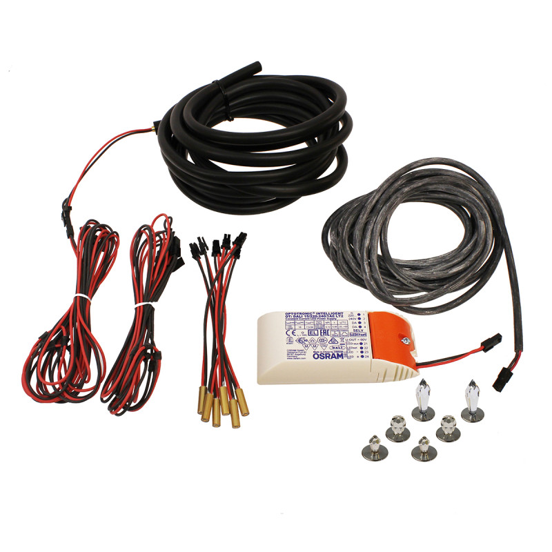 Oświetlenie sauny LED Crystal Star firmy CARIITTI