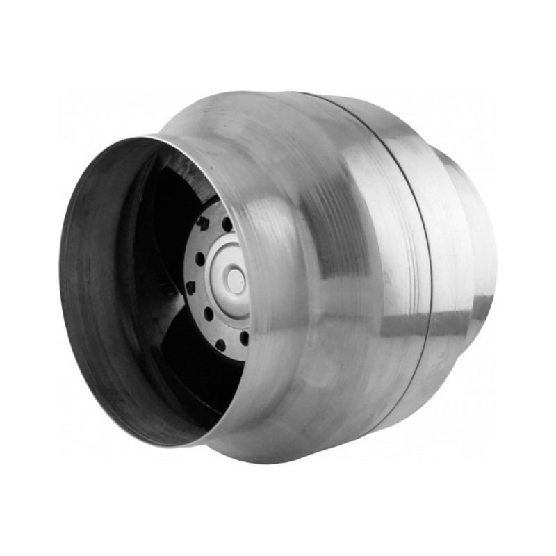 Wentylator do sauny VOK-T 150°C, 135/Ø100mm, z zaworem zwrotnym