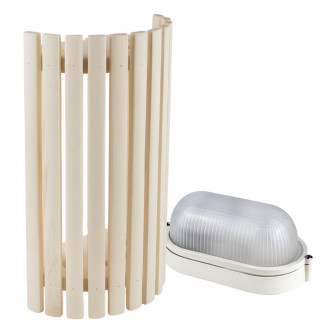 Lampa Sawo i zestaw kratowy 914-VA, osika