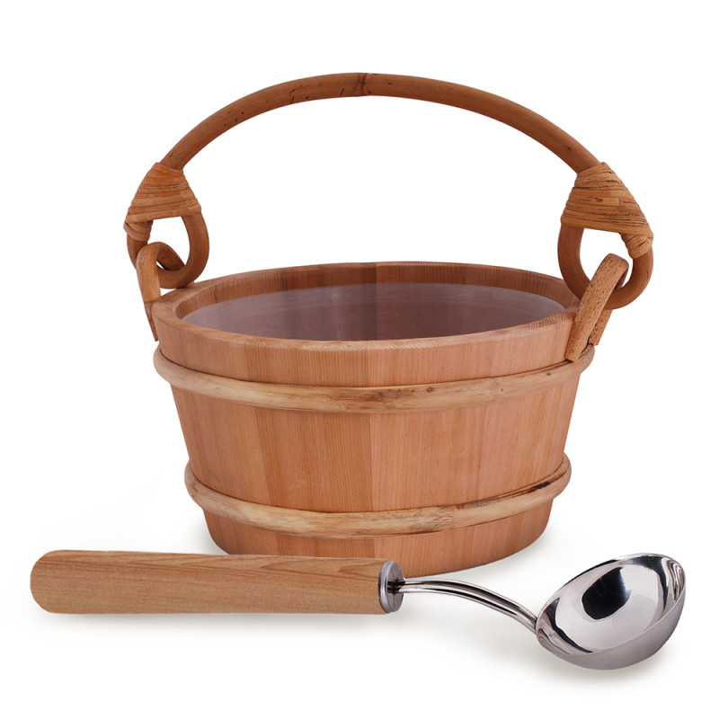 Zestaw do sauny SAWO - Więcej pary, standard, cedr 4 l