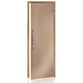 Drzwi do sauny szklane AD PREMIUM LIGHT, Thermo aspen