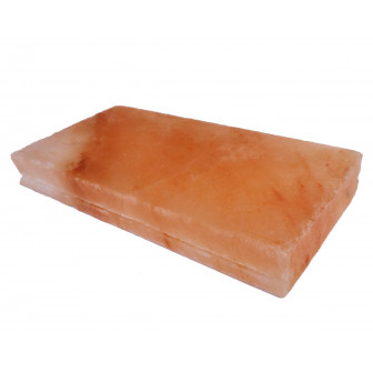 Polerowane cegły solne himalajskie z nacięciem 200x100x25mm