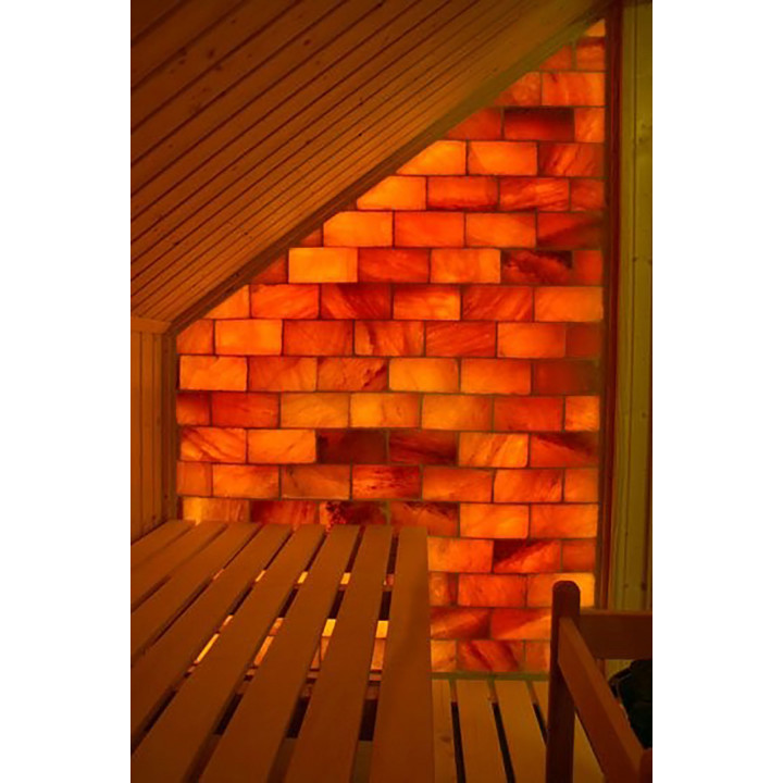 Polerowane cegły solne himalajskie z nacięciem 200x100x50mm