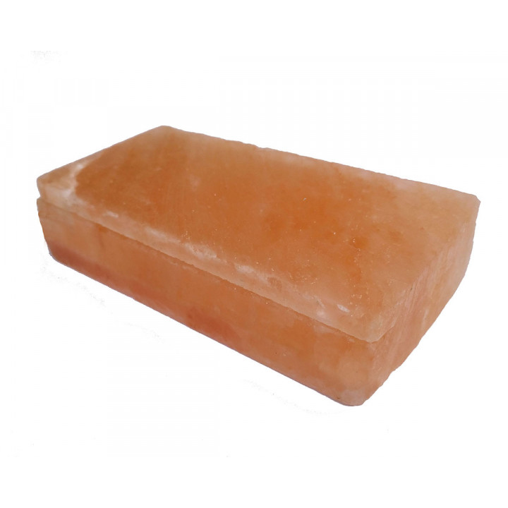Polerowane cegły solne himalajskie z nacięciem 200x100x50mm