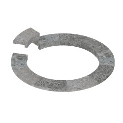 Kołnierz osadczy - do grzejnika okrągłego SAWOTEC Tower  Kołnierz osadczy - do grzejnika okrągłego SAWOTEC Tower