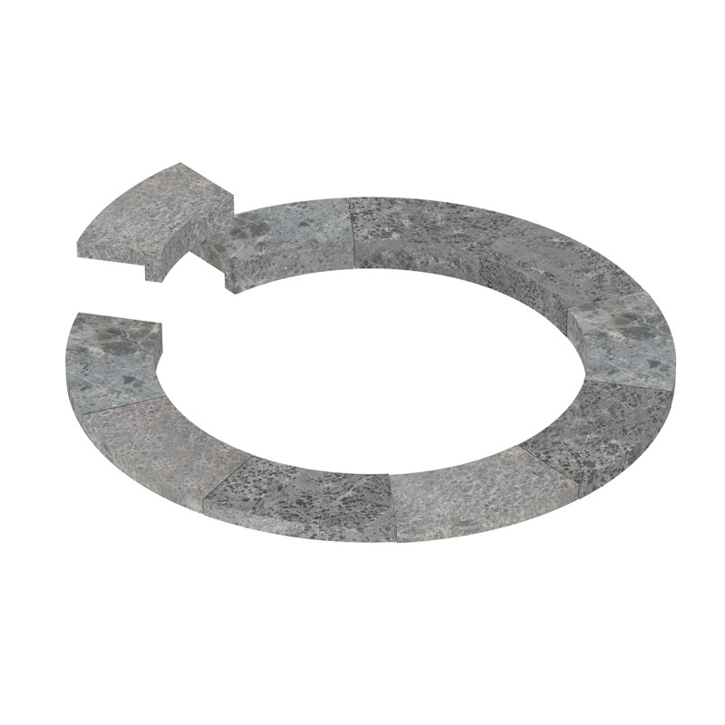 Kołnierz osadczy - do grzejnika okrągłego SAWOTEC Tower