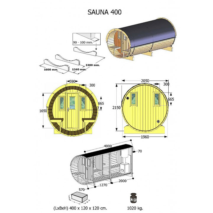 Sauna 400