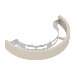 Poręcz zabezpieczająca - do grzejnika ściennego SAWOTEC Ari  Poręcz zabezpieczająca - do grzejnika ściennego SAWOTEC Ari