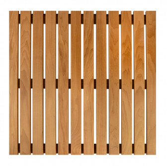 Ruszt podłogowy wzmocniony Thermo osika 600x600x43 mm