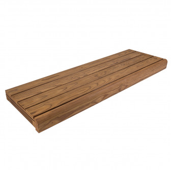 Ławka do sauny, sosna hartowana, 135x504x1800-2400mm