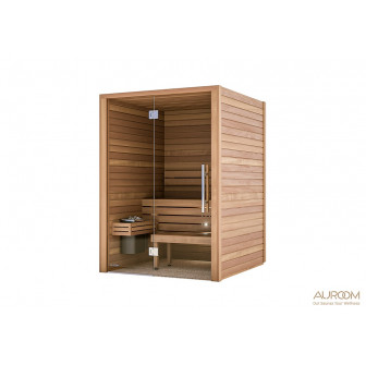 Kabina sauny Auroom 150x150x205cm, ze szkłem