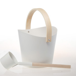 Zestaw wiader i chochli aluminiowych SAUFLEX 