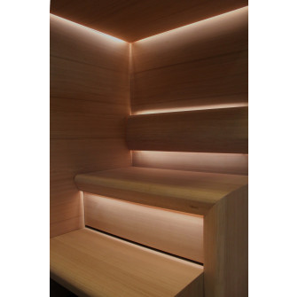 CARIITTI Sauna Linear Glass - oprawa światłowodowa