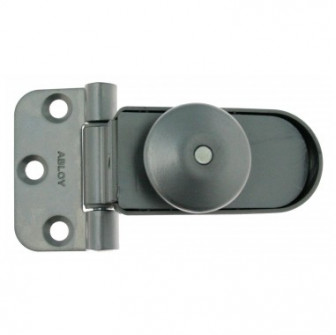 Zawiasy drzwiowe ABLOY do drzwi sauny parowej, szare, ABLFL65
