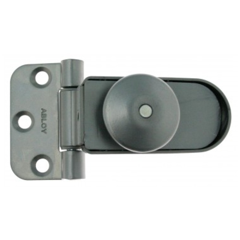 Zawiasy drzwiowe ABLOY do drzwi sauny parowej, szare, ABLFL65