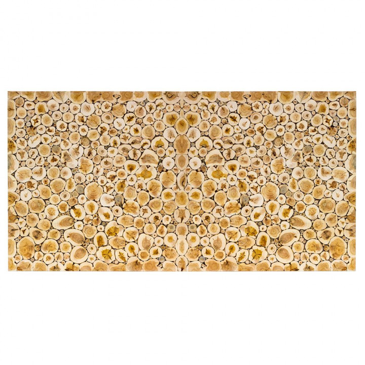 Cienki panel z drewna jałowcowego, 500 × 1000 mm