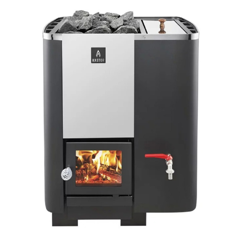 Piec do sauny opalany drewnem - KASTOR KARHU 22 VO