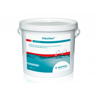 Szybko rozpuszczalne tabletki chlorowe Chloriklar, 5 kg