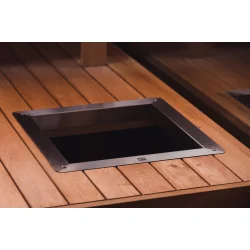 Kołnierz osadczy HUUM do pieców do sauny CLIFF / STEEL 