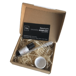 Zestaw SAUNUM z olejkiem eterycznym 
