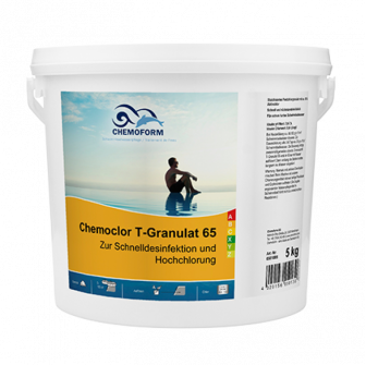 Szybko rozpuszczalny granulat chlorowy 5 kg