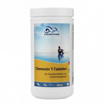 Tabletki CHEMOCLOR T o powolnym rozpuszczaniu chloru 20 g, 1 kg
