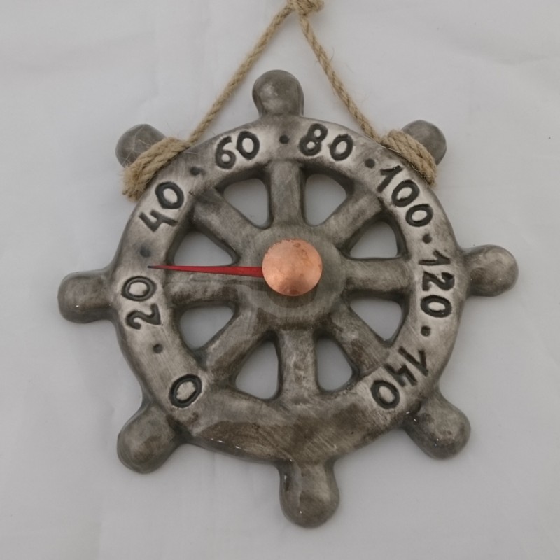 Ceramiczny termometr do sauny - koło