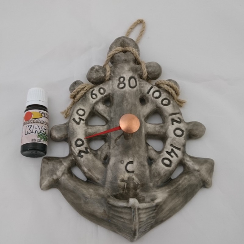 Ceramiczny termometr do sauny - kotwica