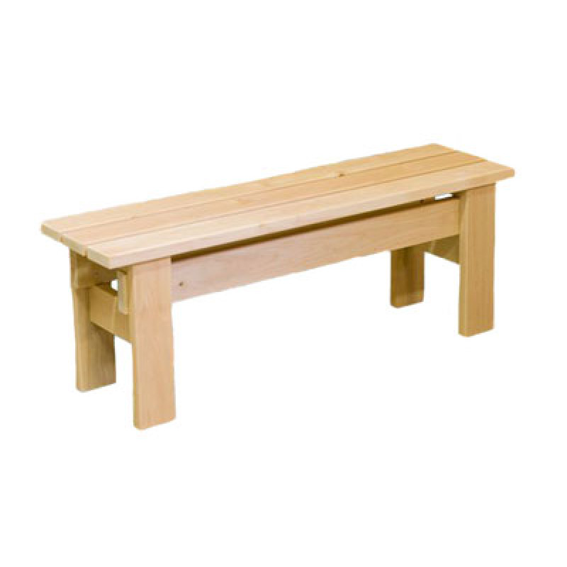 Ławka do sauny, olcha, L