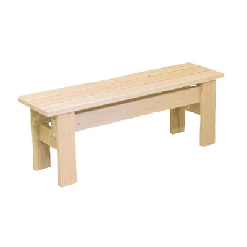 Ławka do sauny, osika, L