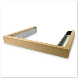 Barierka zabezpieczająca - do promienników EOS Bi-O Cubo z uchwytami montażowymi  Barierka zabezpieczająca - do promienników EOS Bi-O Cubo z uchwytami montażowymi