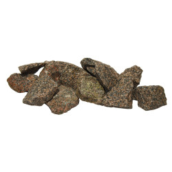 Kamienie HARVIA, granit czerwony 5-10 cm