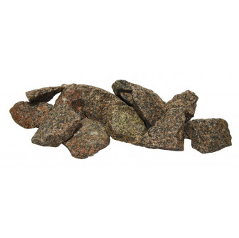 Kamienie HARVIA, granit czerwony 5-10 cm