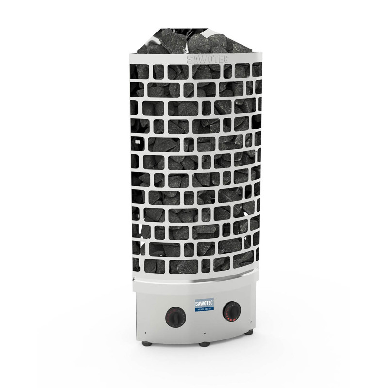 Piec elektryczny do sauny – SAWOTEC Ari Corner, z jednostką sterującą