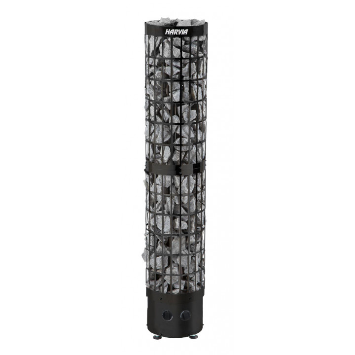 Piec elektryczny do sauny - HARVIA Cilindro Black Steel PC66 6,6 kW